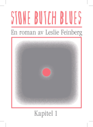 Framsida Stone Butch Blues-fanzinet